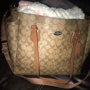 Coach diaper bag